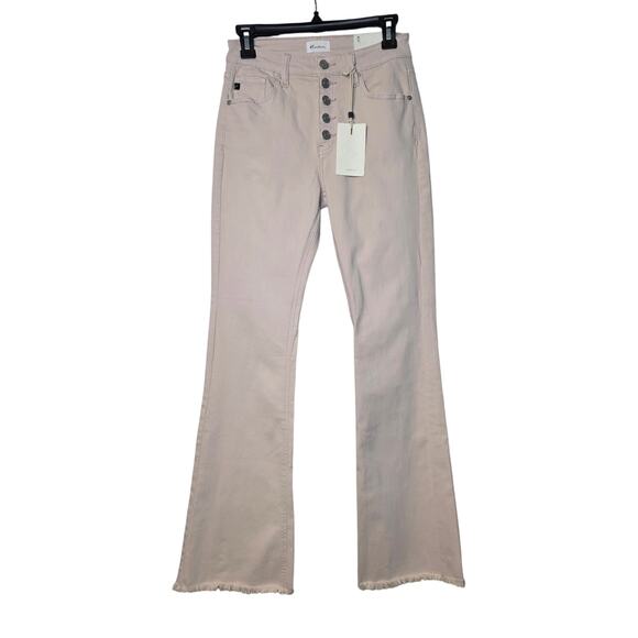 KanCan Tea Rose High Rise Stretchy Flare Jeans Size 5 NWT - Picture 1 of 5